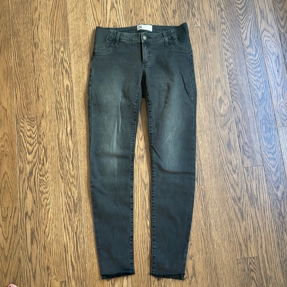 Gap Maternity Black Favorite Jegging Jean Size 28 Long